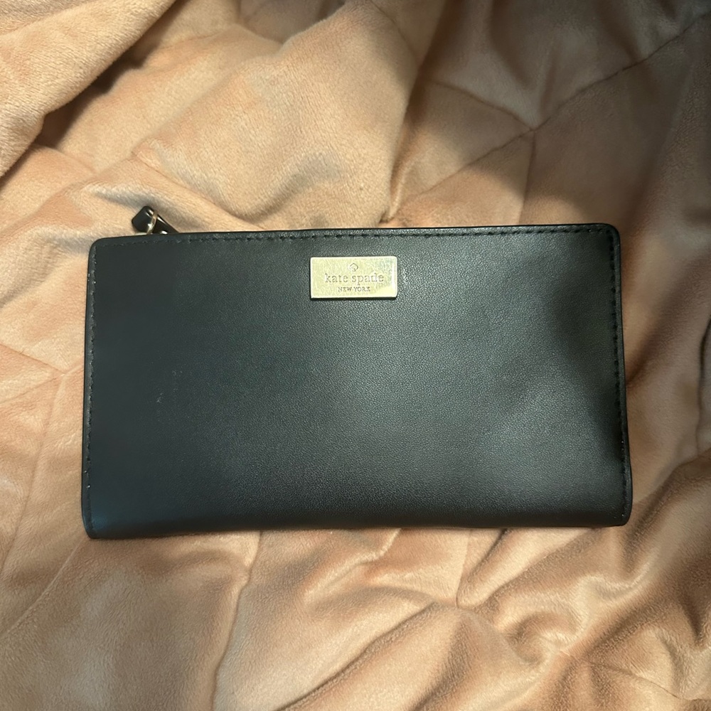 Kate Spade Black Leather Wallet